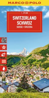 Produktbild: MARCO POLO Reisekarte Schweiz 1:275.000