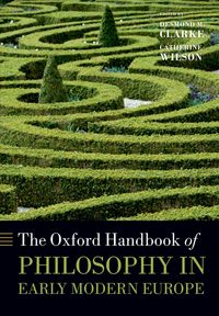 Produktbild: The Oxford Handbook of Philosophy in Early Modern Europe