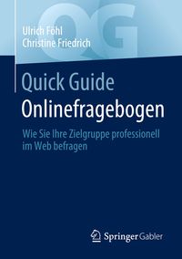 Bild vom Artikel Quick Guide Onlinefragebogen vom Autor Ulrich Föhl