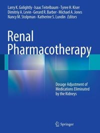 Produktbild: Renal Pharmacotherapy