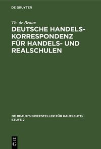 Produktbild: Deutsche Handelskorrespondenz f&uuml;r Handels- und Realschulen