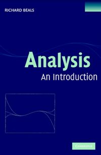 Produktbild: Beals, R: Analysis