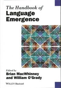 Produktbild: The Handbook of Language Emergence
