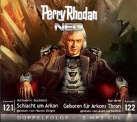 Produktbild: Perry Rhodan NEO MP3 Doppel-CD Folgen 121 + 122