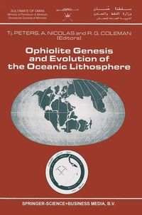 Produktbild: Ophiolite Genesis and Evolution of the Oceanic Lithosphere