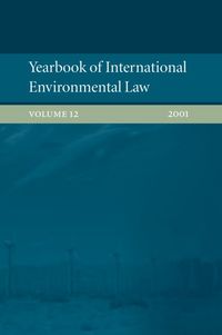 Produktbild: Yearbook of International Environmental Law: Volume 12, 2001