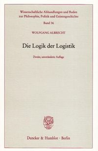 Produktbild: Die Logik der Logistik.