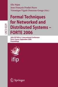 Produktbild: Formal Techniques for Networked and Distributed Systems - FORTE 2006