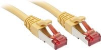 Produktbild: LINDY 47764 RJ45 Patchkabel CAT 6 S/FTP 2.00 m Gelb mit Rastnasenschutz 1 St.