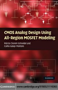 Produktbild: CMOS Analog Design Using All-Region MOSFET Modeling