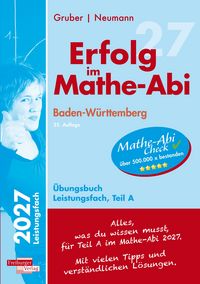 Produktbild: Erfolg im Mathe-Abi 2027 Leistungsfach Teil A Baden-W&uuml;rttemberg