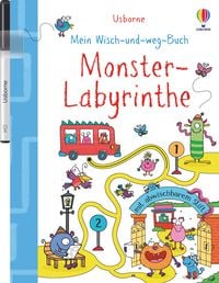 Produktbild: Mein Wisch-und-weg-Buch: Monster-Labyrinthe