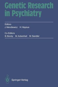 Produktbild: Genetic Research in Psychiatry