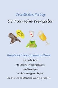 Produktbild: 99 Tierische Vierzeiler - illustriert