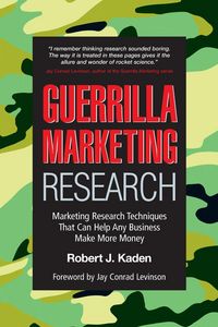 Produktbild: Kaden, R: Guerrilla Marketing Research