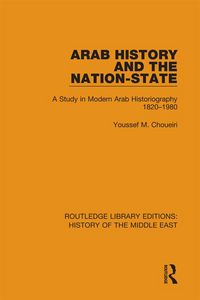 Produktbild: Arab History and the Nation-State