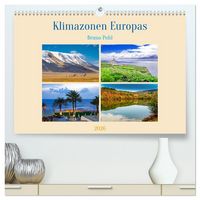 Produktbild: Klimazonen Europas (hochwertiger Premium Wandkalender 2026 DIN A2 quer), Kunstdruck in Hochglanz