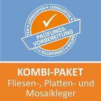 Produktbild: Kombi-Paket Fliesen-, Platten- und Mosaikleger Lernkarten
