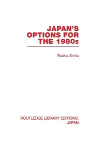 Produktbild: Japan's Options for the 1980s
