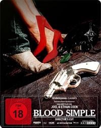 Produktbild: Blood Simple &ndash; Eine m&ouml;rderische Nacht - Steelbook (4K-UHD+Blu-ray)