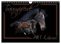 Produktbild: Traumpferde-ART-Collection (Wandkalender 2027 DIN A4 quer), CALVENDO Monatskalender