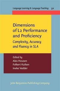 Produktbild: Dimensions of L2 Performance and Proficiency