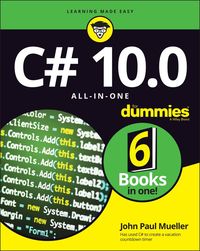 Produktbild: C# 10.0 All-in-One For Dummies