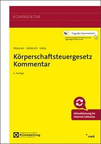 Produktbild: K&ouml;rperschaftsteuergesetz Kommentar