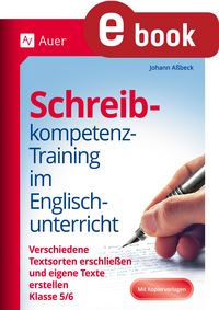 Produktbild: Schreibkompetenz-Training im Englischunterricht