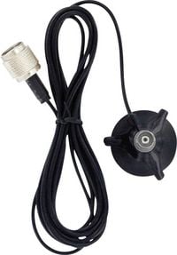 Produktbild: Albrecht Magnethalter Mini Magnetfu&szlig; mit TNC Anschlu&szlig; (am Fu&szlig; und Kabel) 6678