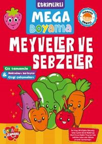 Produktbild: Etkinlikli Mega Boyama S Meyveler ve Sebzeler