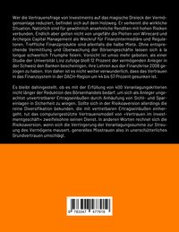 Vertrauen im Investmentgeschäft