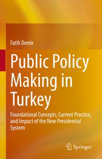 Produktbild: Public Policy Making in Turkey