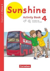 Produktbild: Sunshine - Englisch ab Klasse 3 - Allgemeine Ausgabe 2020 - 4. Schuljahr