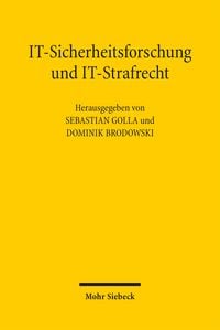 Produktbild: IT-Sicherheitsforschung und IT-Strafrecht