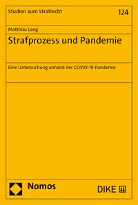 Produktbild: Strafprozess und Pandemie