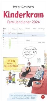 Bild vom Artikel Gaymann: Kinderkram Familienplaner 2024 vom Autor Peter Gaymann