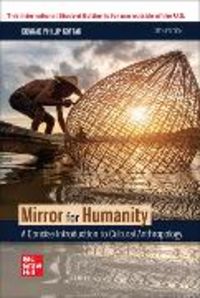 Produktbild: Kottak, C: ISE Mirror for Humanity: A Concise Introduction t