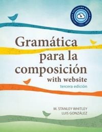 Produktbild: Gram&aacute;tica para la composici&oacute;n with website