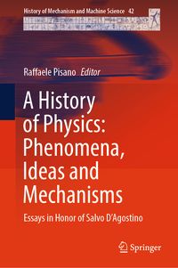 Produktbild: A History of Physics: Phenomena, Ideas and Mechanisms