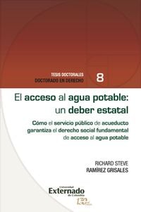 Produktbild: El acceso al agua potable: un deber estatal