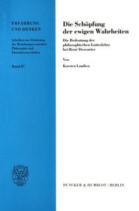 Produktbild: Die Sch&ouml;pfung der ewigen Wahrheiten.