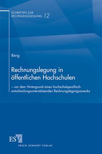 Produktbild: Rechnungslegung in &ouml;ffentlichen Hochschulen