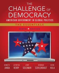 Produktbild: The Challenge of Democracy: American Government in Global Politics, the Essentials (Book Only)