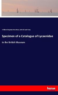 Produktbild: Specimen of a Catalogue of Lycaenidae