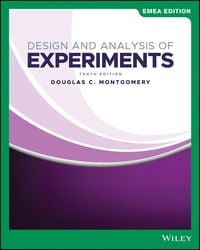 Produktbild: Design and Analysis of Experiments, EMEA Edition