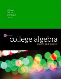 Produktbild: Bittinger, M: College Algebra