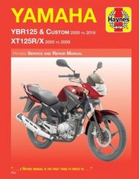 Produktbild: Yamaha YBR125 (05 - 16) & XT125R/X (05 - 09) Haynes Repair Manual