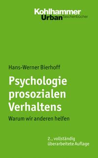 Produktbild: Psychologie prosozialen Verhaltens