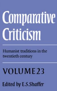 Produktbild: Comparative Criticism V23 Huma
